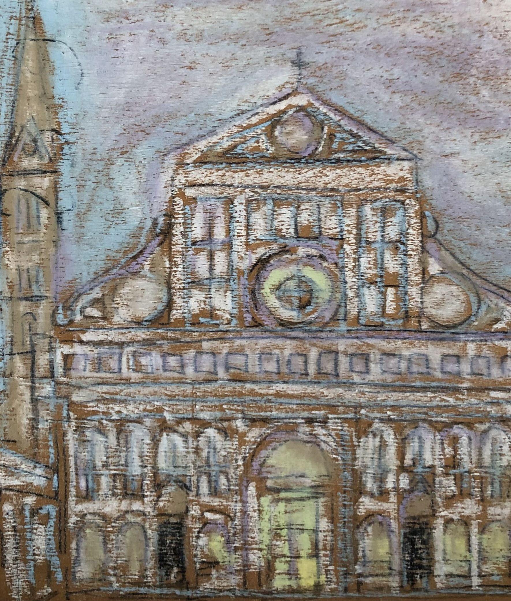 quadri in vendita online - Piazza Santa Maria Novella Firenze 