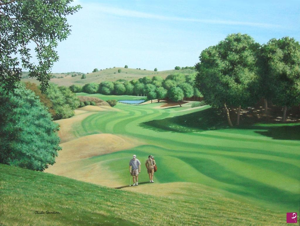 quadri in vendita online - Picciolo golf club 1