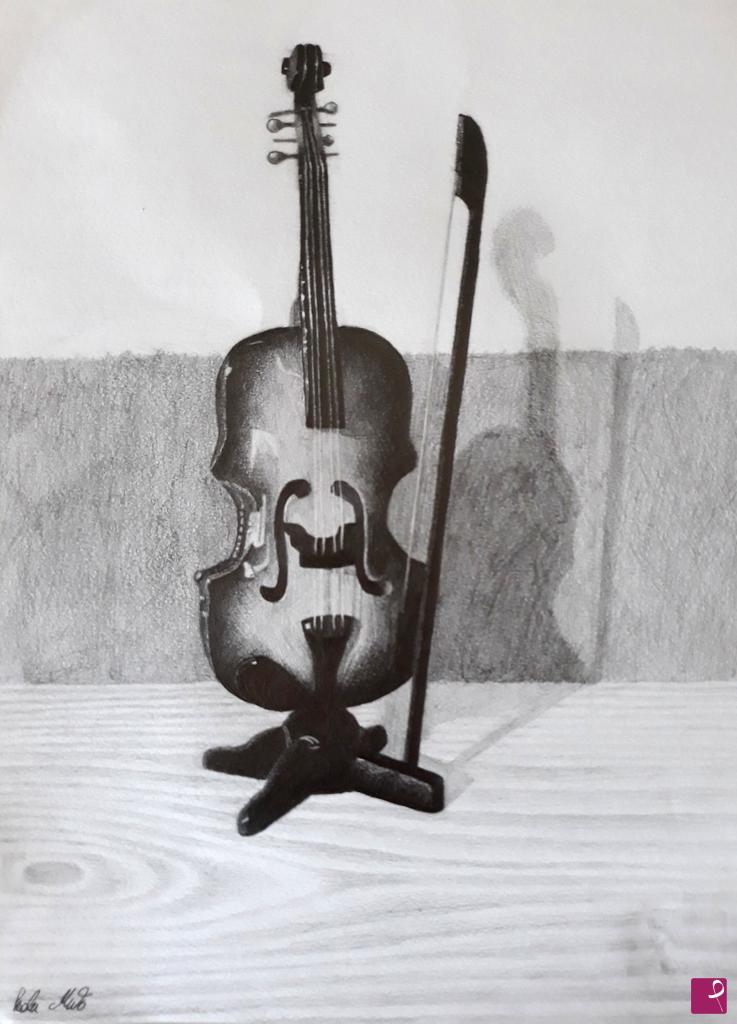 quadri in vendita online - Piccolo Violino