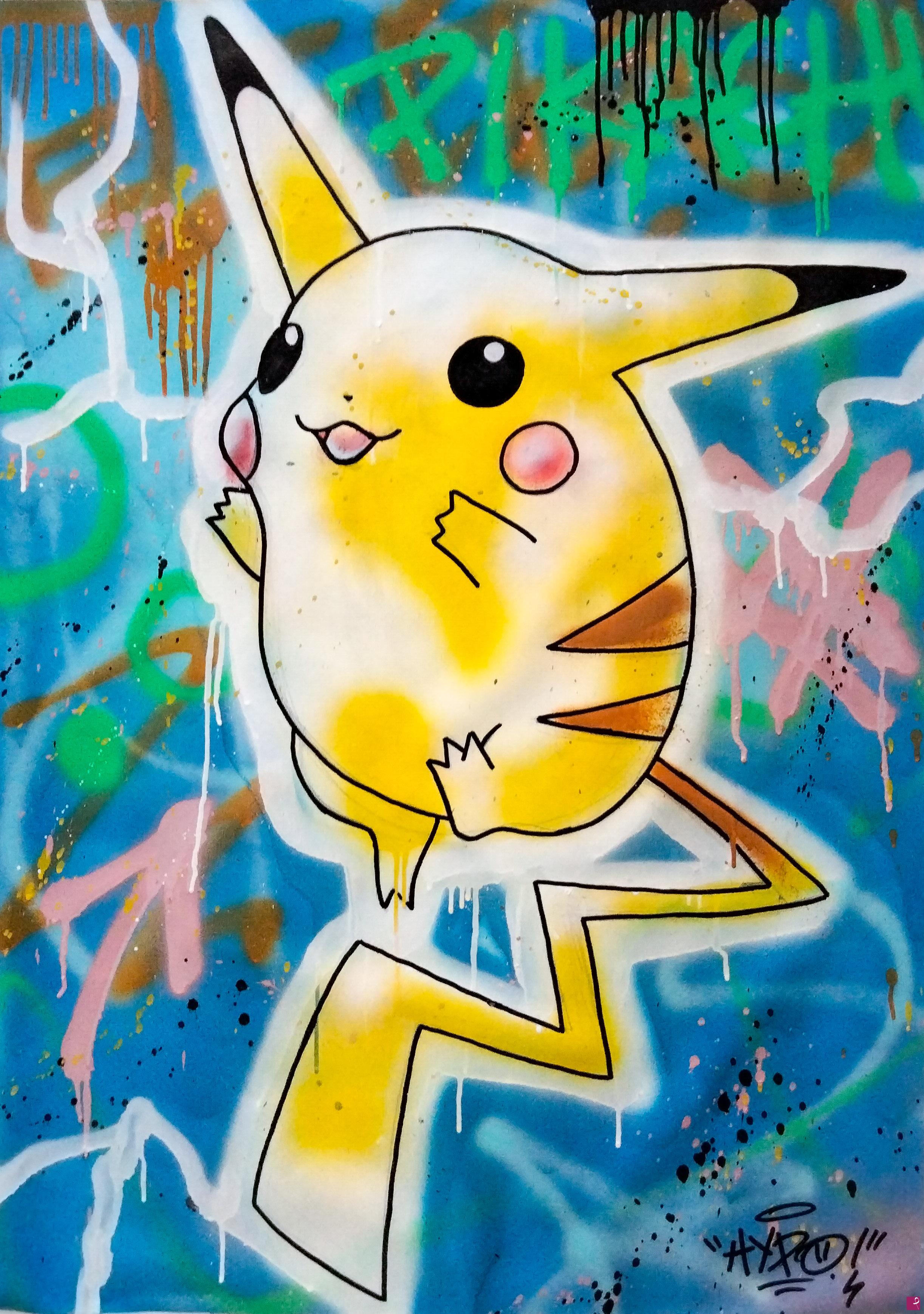 quadri in vendita online - Pikachu 
