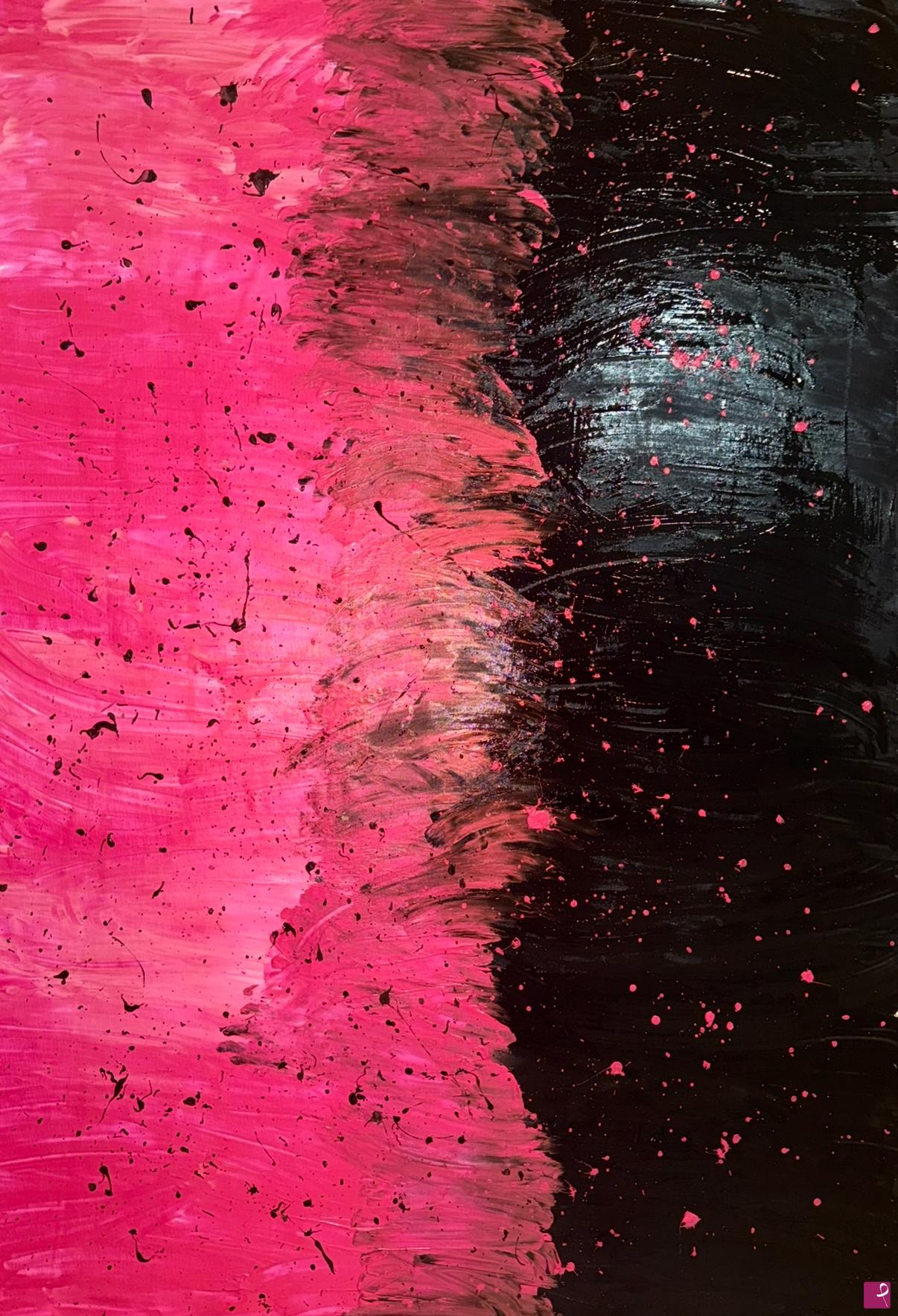 quadri in vendita online - Pink Haze