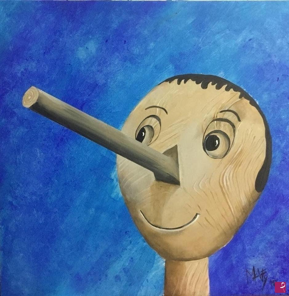 quadri in vendita online - Pinocchio
