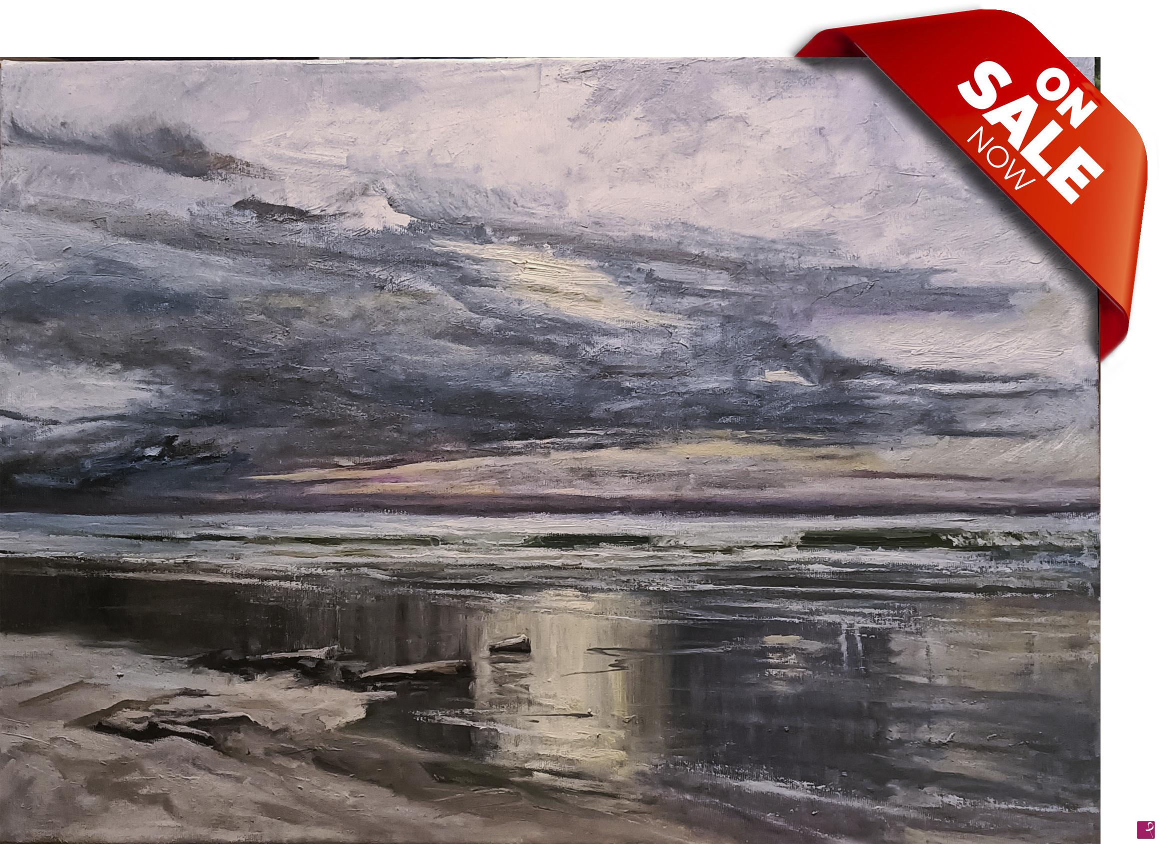 quadri in vendita online - Playa, riflesso * IN OFFERTA *
