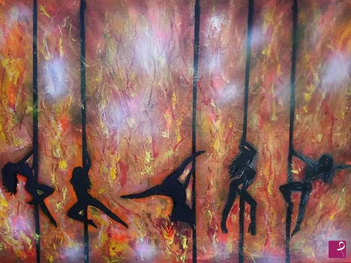 quadri in vendita online - "Pole Dance"