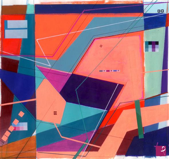 quadri in vendita online - polychropo composition 001 - derivation 004