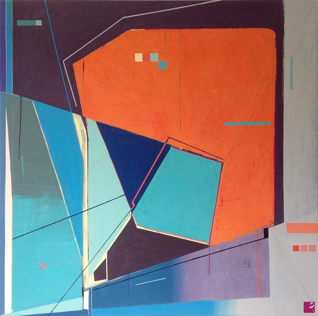quadri in vendita online - polychropo composition OO1 - derivation 003 - first transformation