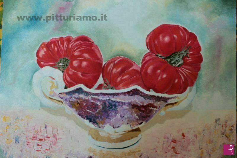 quadri in vendita online - POMODORI ROSSI