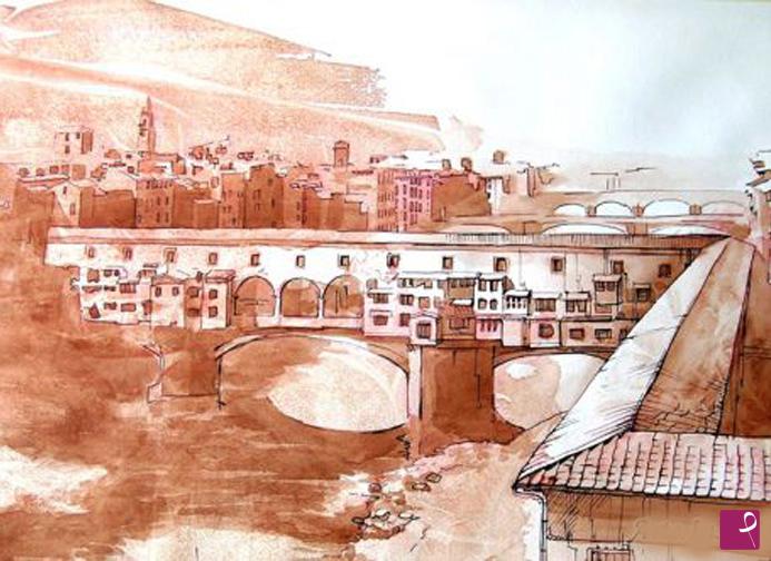 quadri in vendita online - Ponte Vecchio