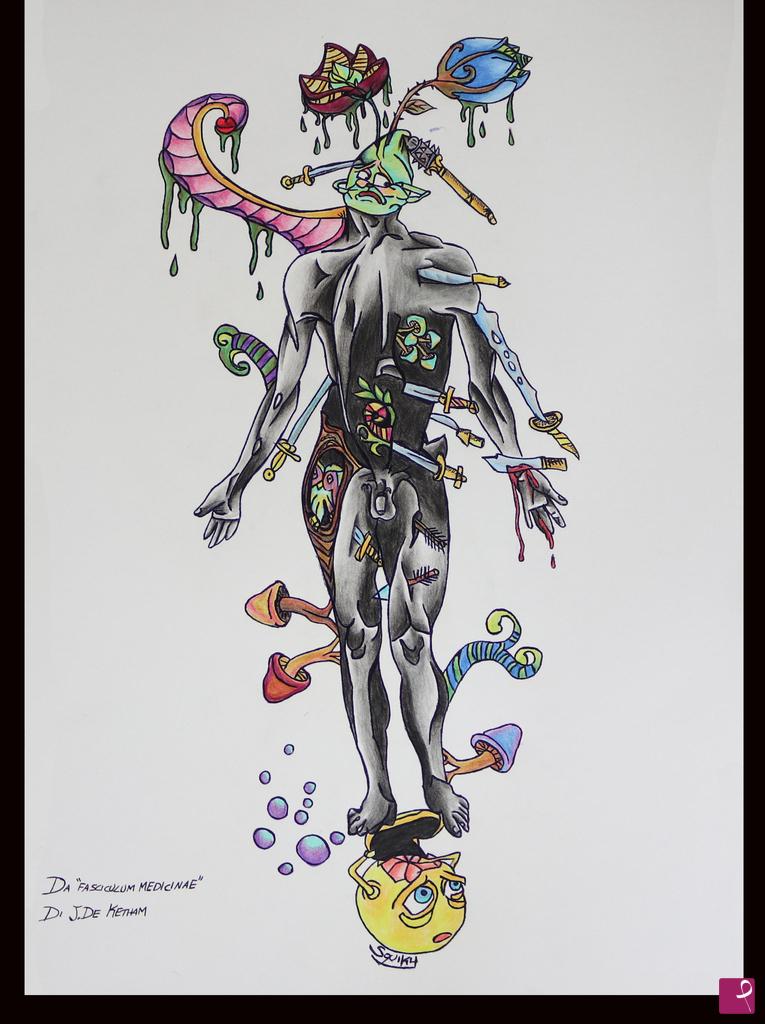 quadri in vendita online - POP SURREALISM ANATOMYC