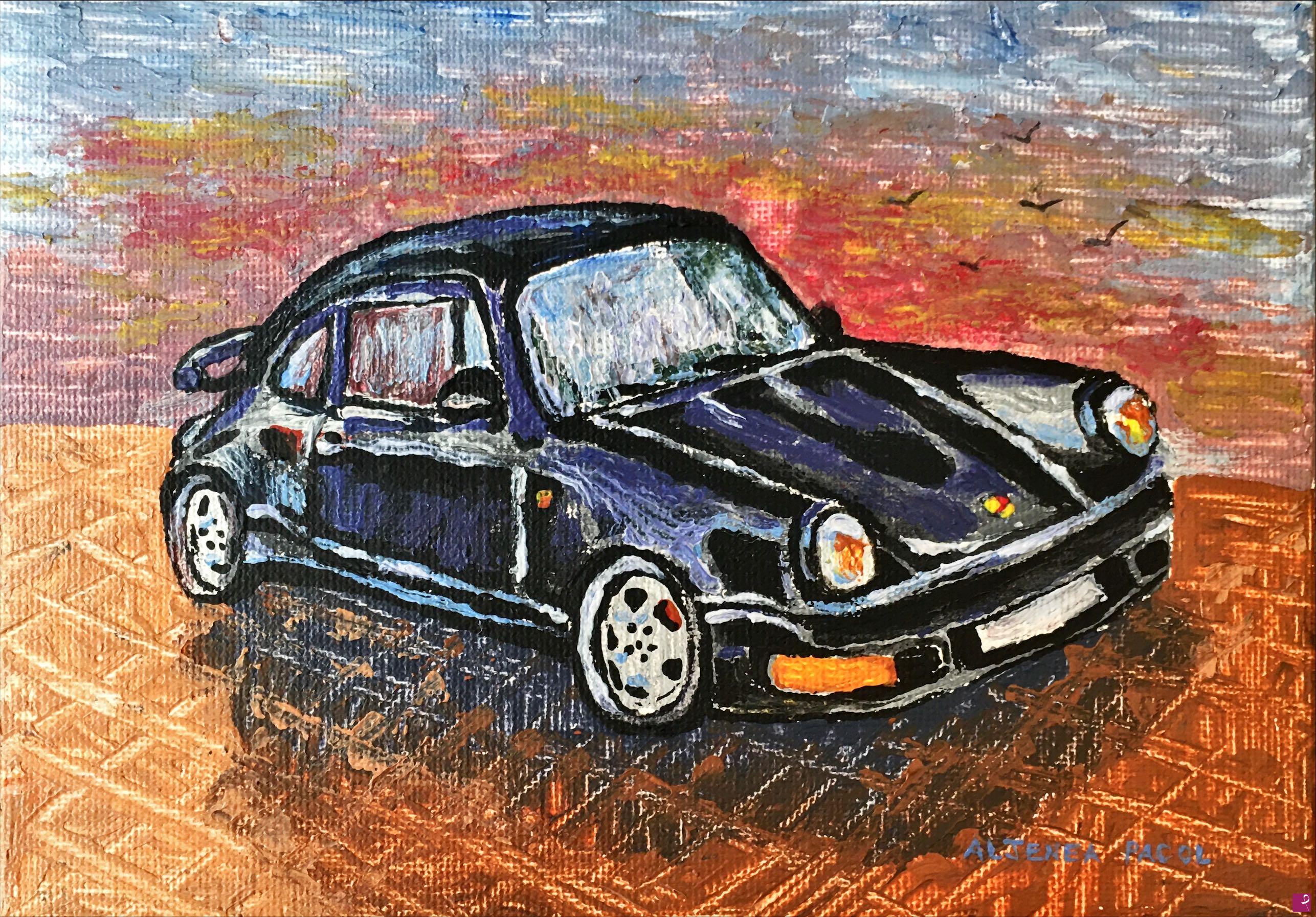 quadri in vendita online - Porsche 911 carrera