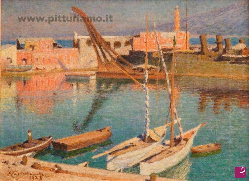quadri in vendita online - Porto di Costellammare di Stabia