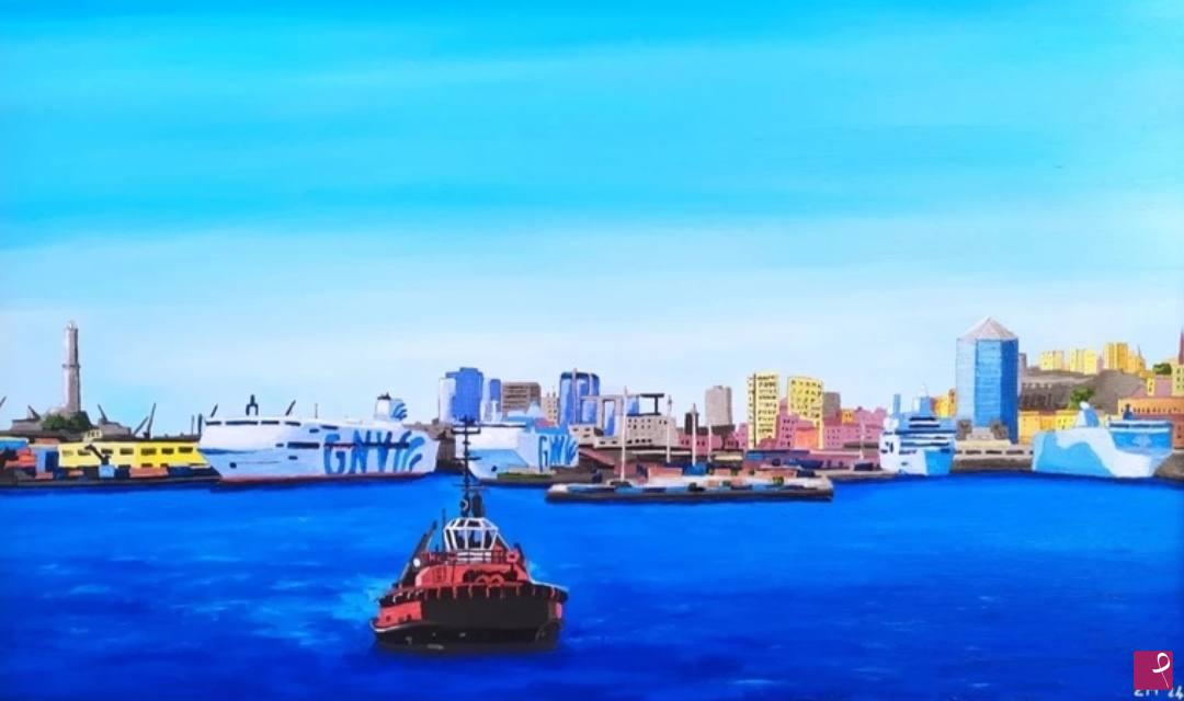 quadri in vendita online - Porto di Genova