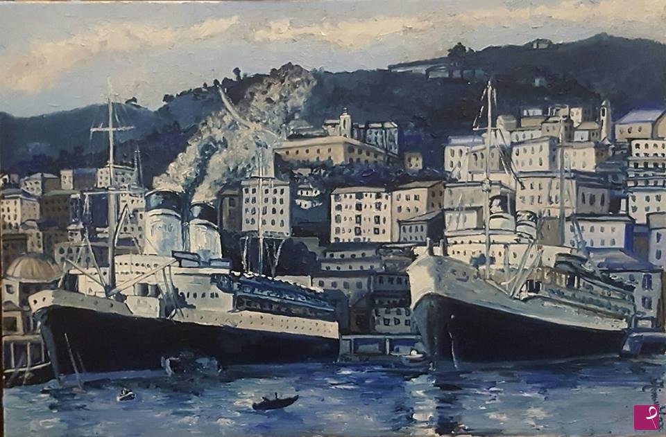 quadri in vendita online - porto di genova