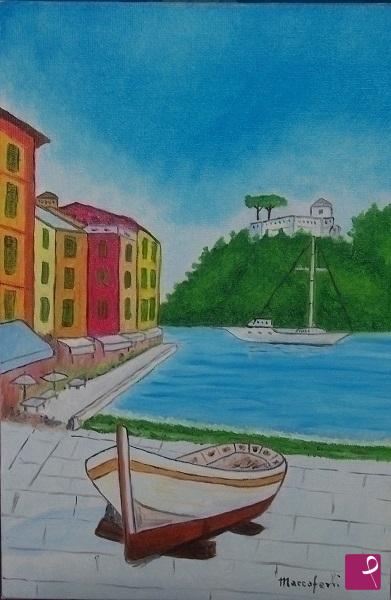 quadri in vendita online - Portofino