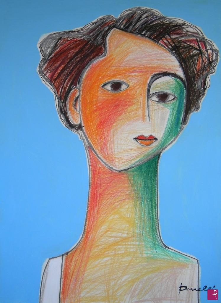 quadri in vendita online - Portrait de Beatrice Hasting