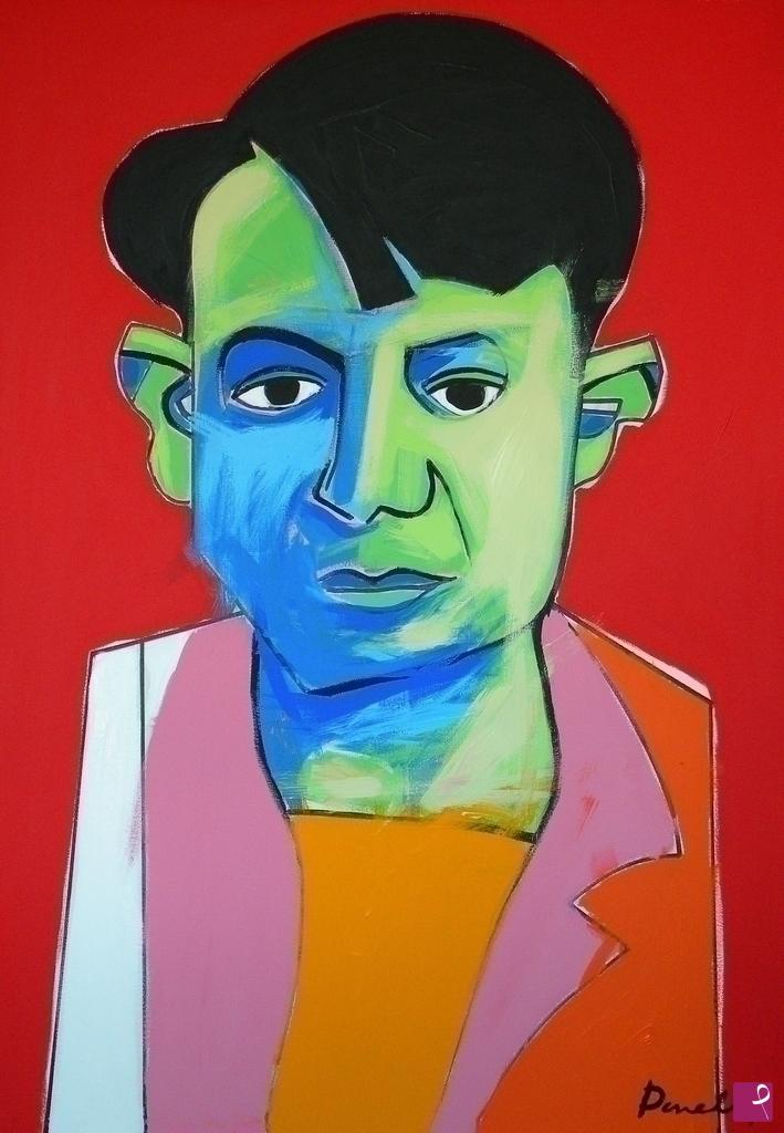quadri in vendita online - Portrait de Pablo Picasso