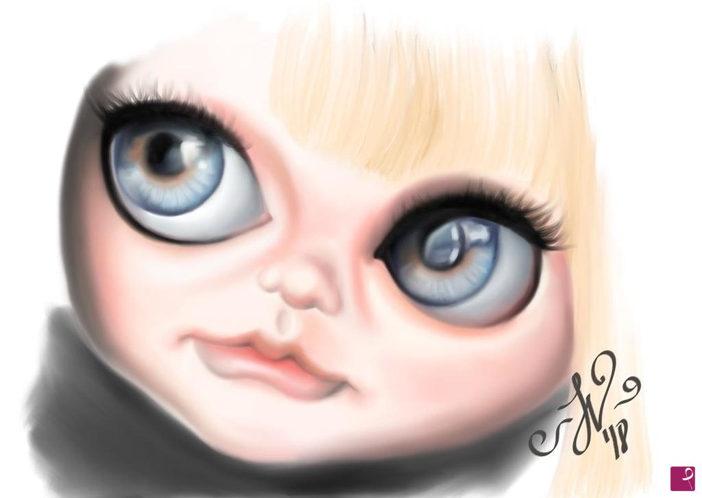 quadri in vendita online - Portrait Doll 1