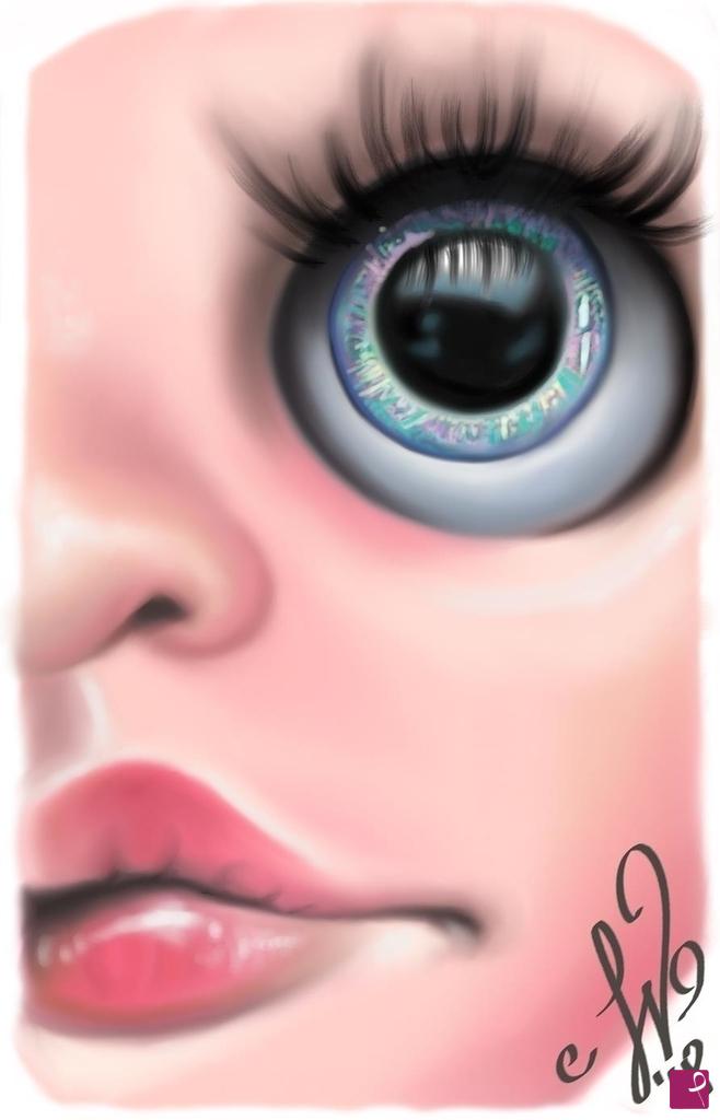quadri in vendita online - Portrait Doll 2