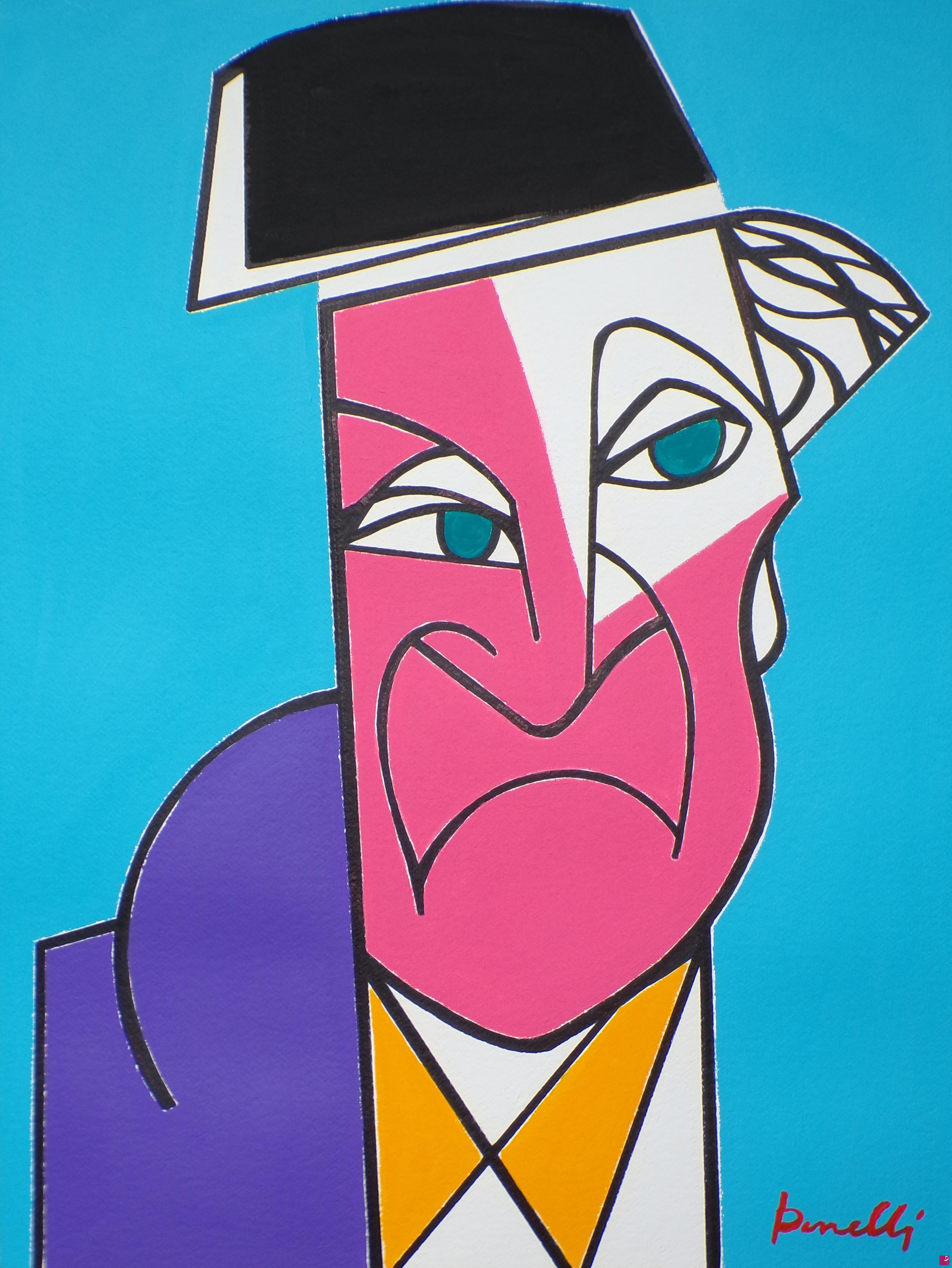 quadri in vendita online - Portrait of Marc Chagall