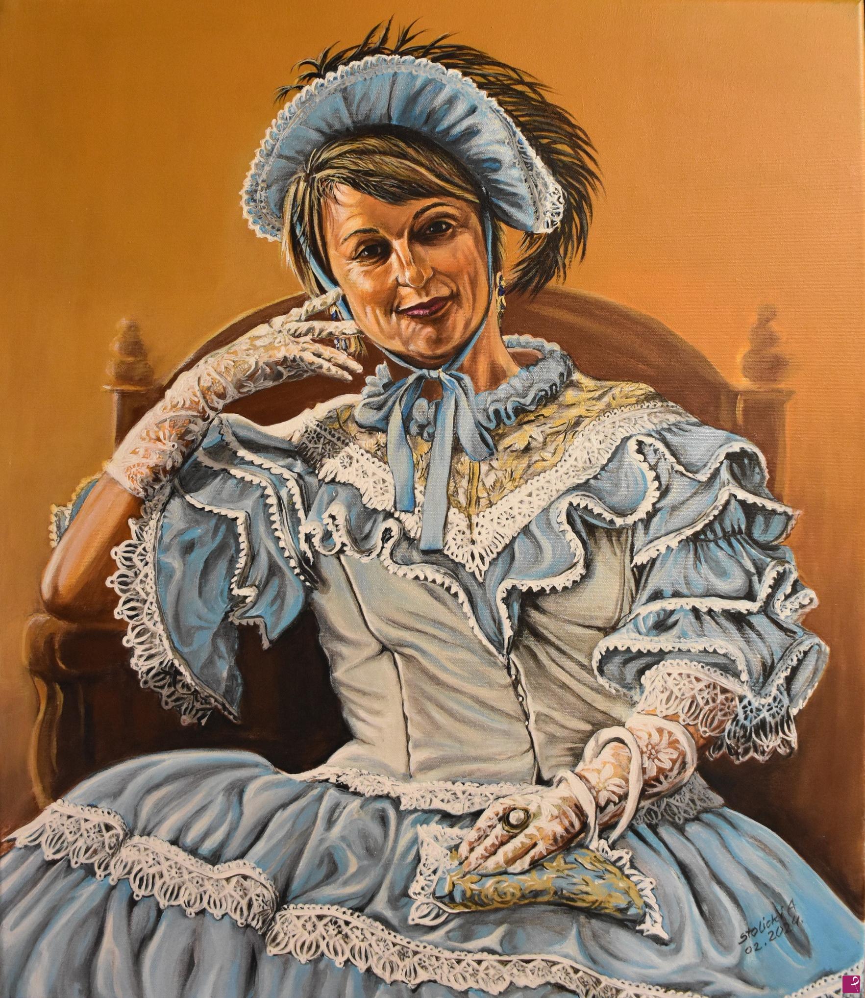 quadri in vendita online - PORTRET KOBIETY 