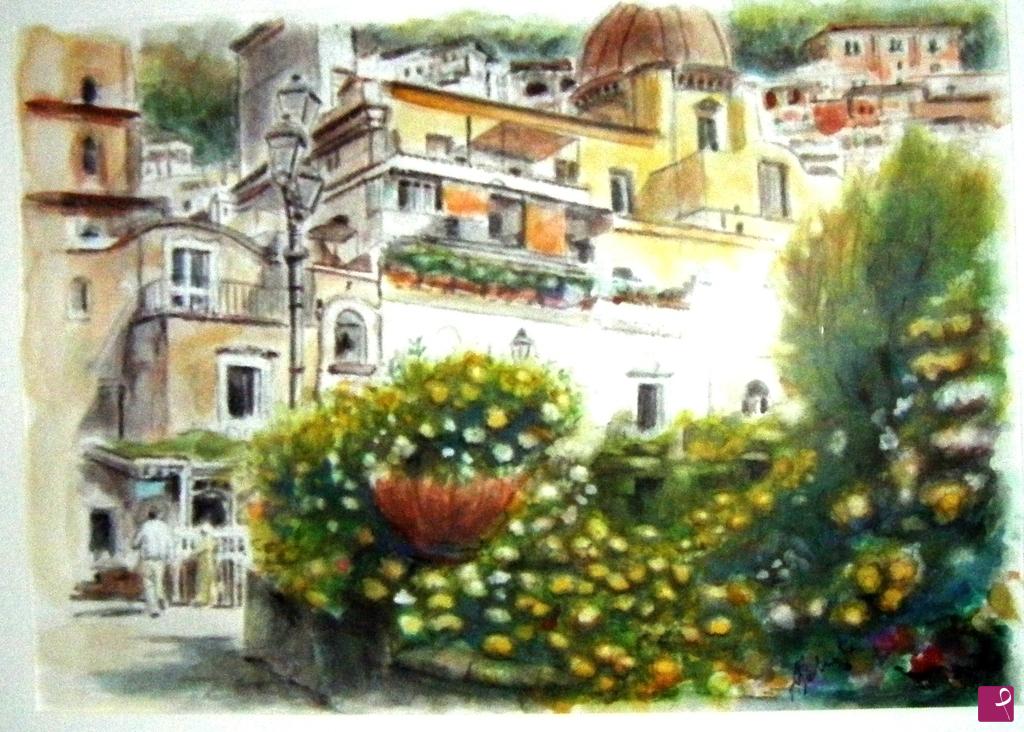 quadri in vendita online - Positano