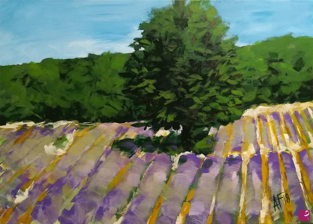 quadri in vendita online - Provenza in fiore