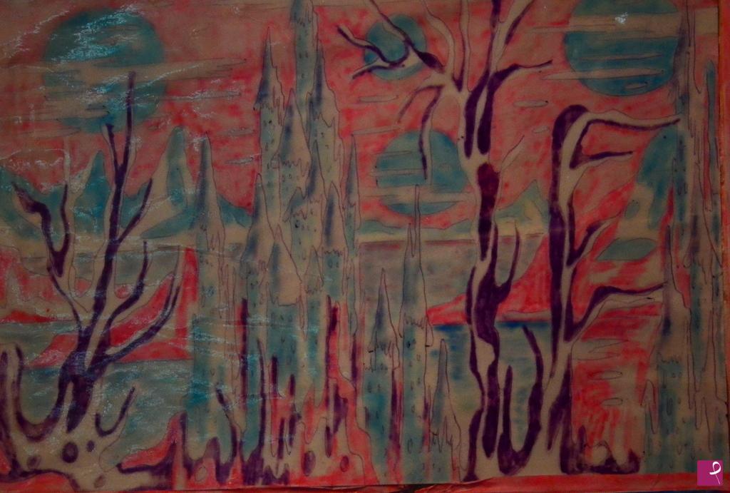 quadri in vendita online - PSYCHEDELICAL SCHLOSS