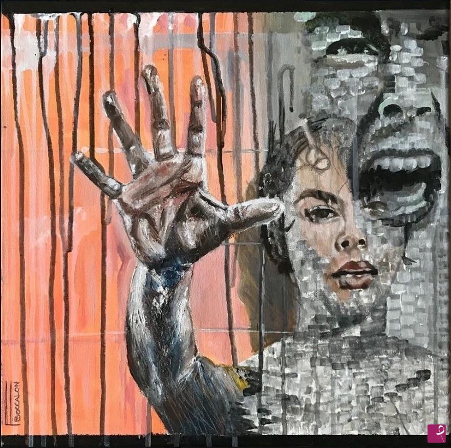 quadri in vendita online - Psycho scene