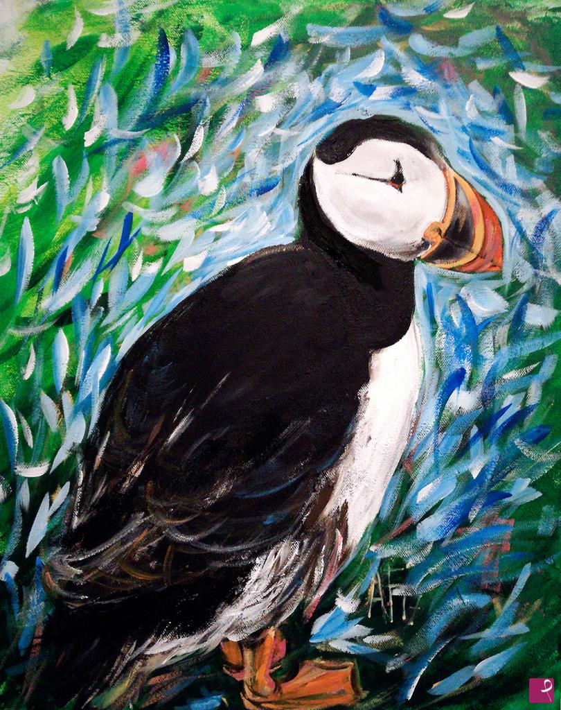 quadri in vendita online - Puffin