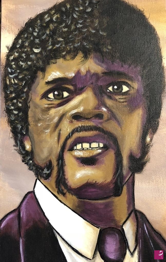 quadri in vendita online - Purple Samuel
