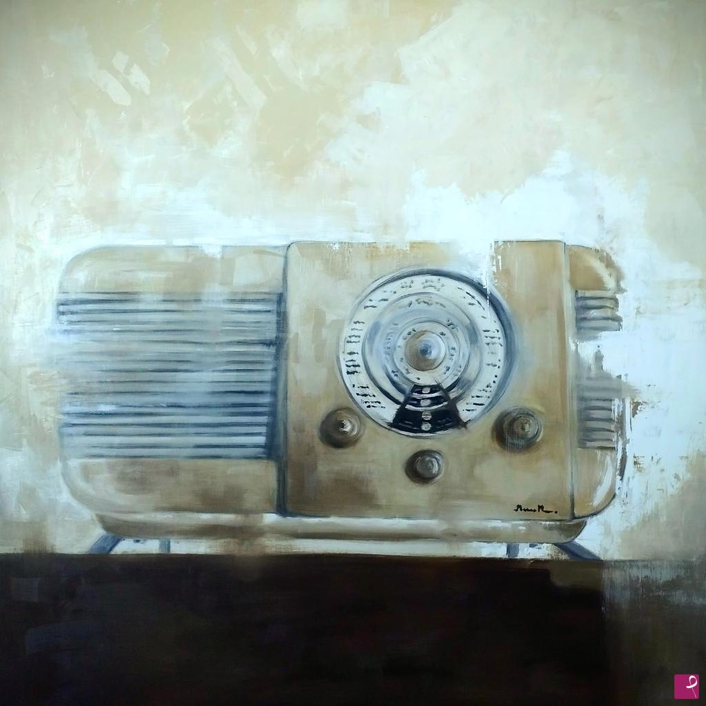 quadri in vendita online - Radio, someone still loves you