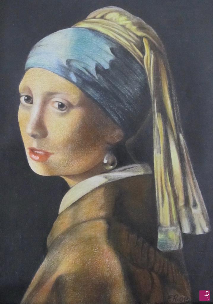 quadri in vendita online -  Ragazza con turbante