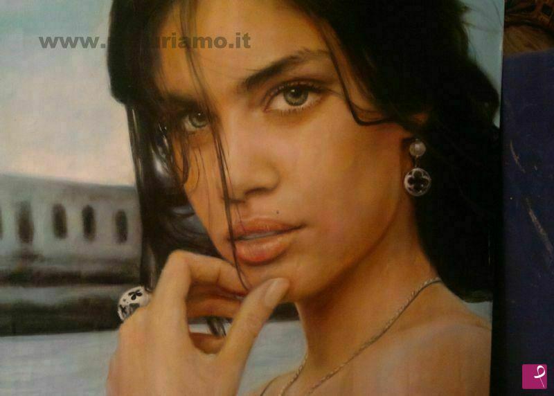 quadri in vendita online - ragazza morelato