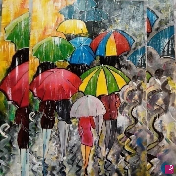 quadri in vendita online - Rain 