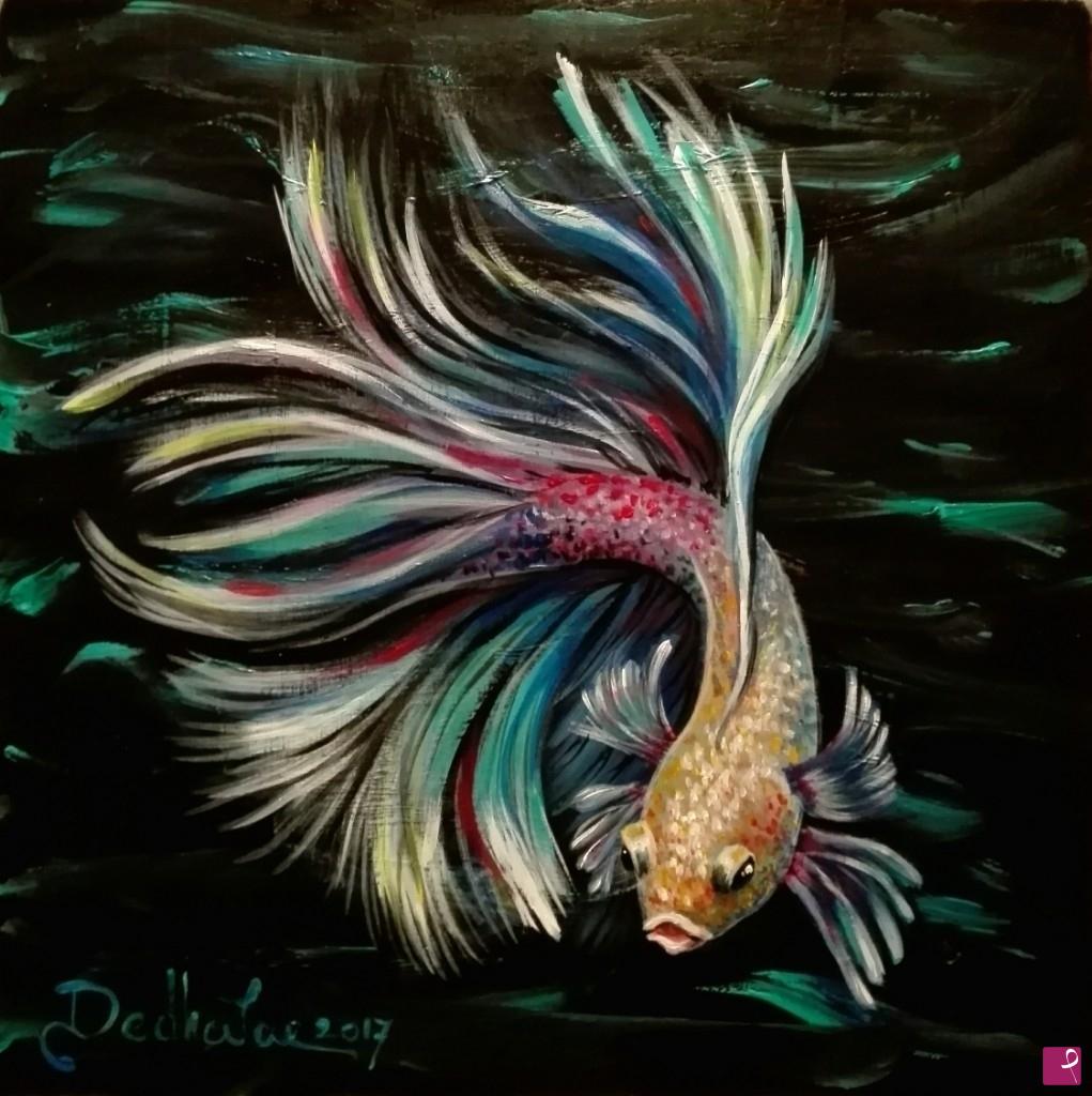 quadri in vendita online - Rainbowfish