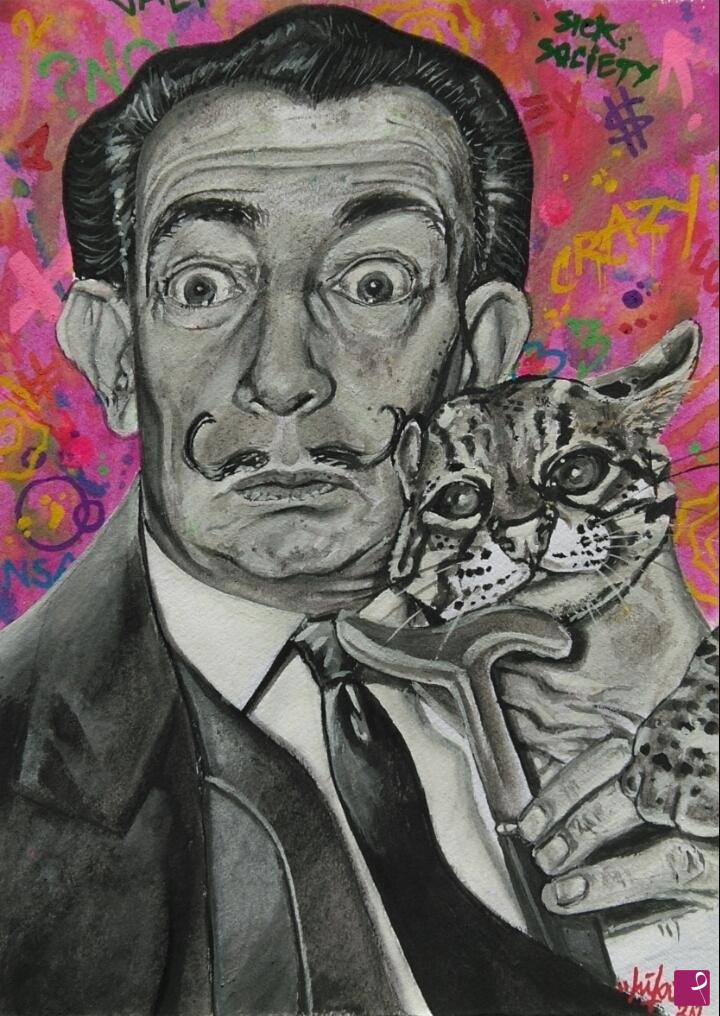 quadri in vendita online - Really?! - Salvador Dalí