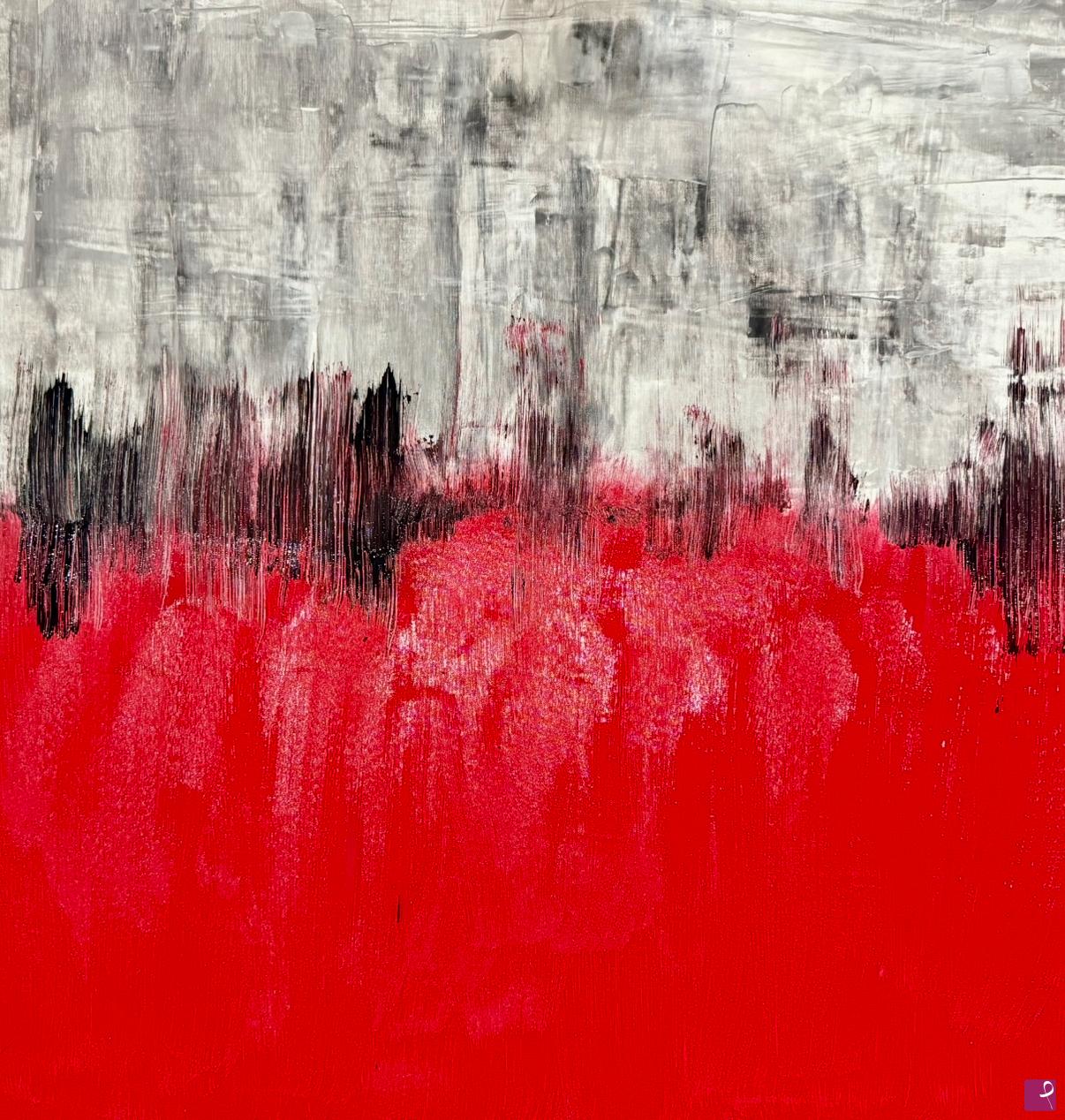 quadri in vendita online - Red Haze
