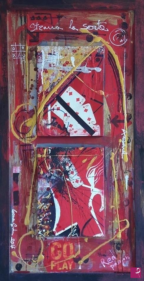 quadri in vendita online - "Red passion" 