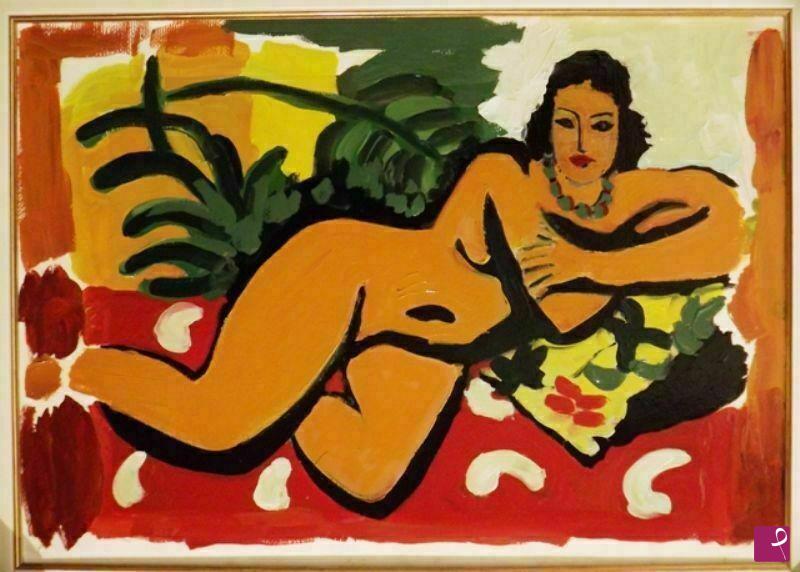 quadri in vendita online - REPLICA D'AUTORE  NUDO DI MATISEE
