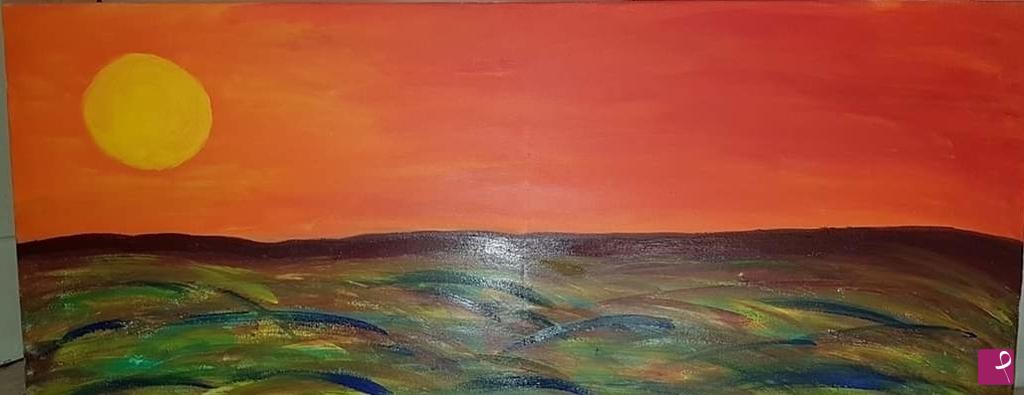 quadri in vendita online - Reverse sunset 