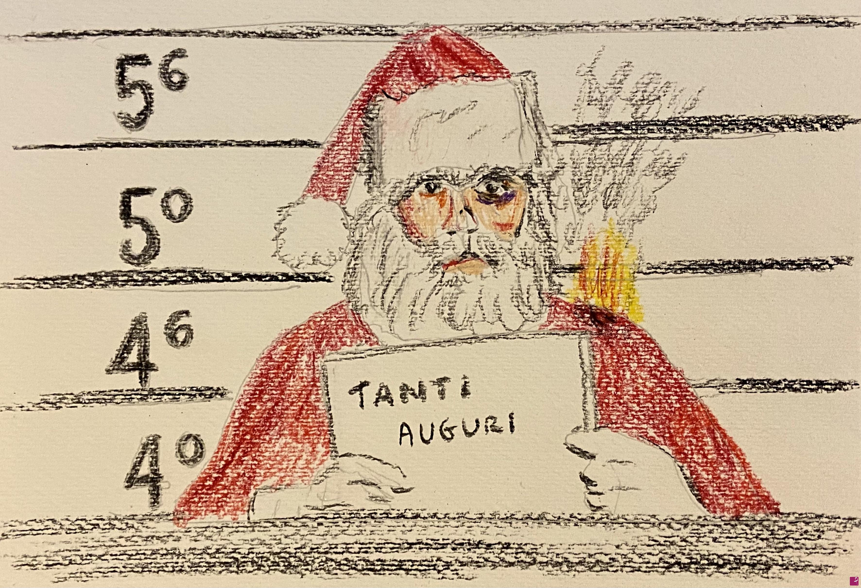 quadri in vendita online - Reward Santa Claus 