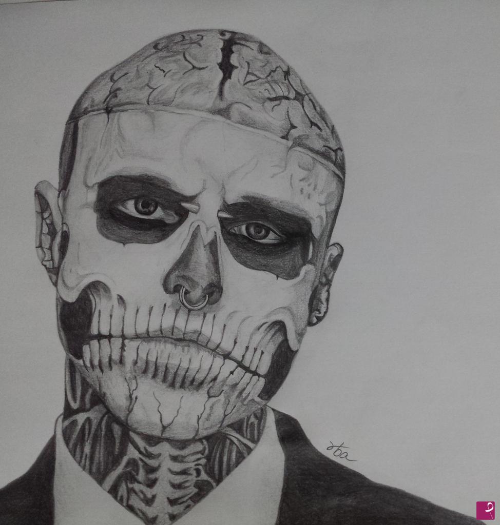 quadri in vendita online - Rick Genest