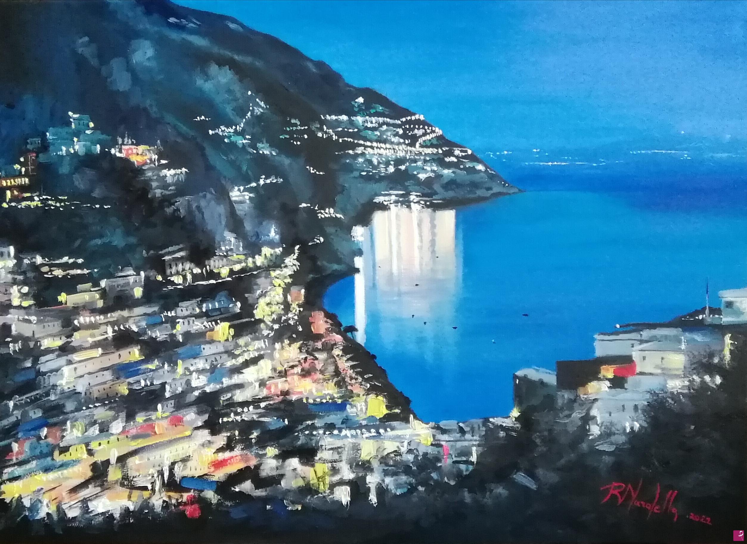 quadri in vendita online - " RIFLESSI A POSITANO "