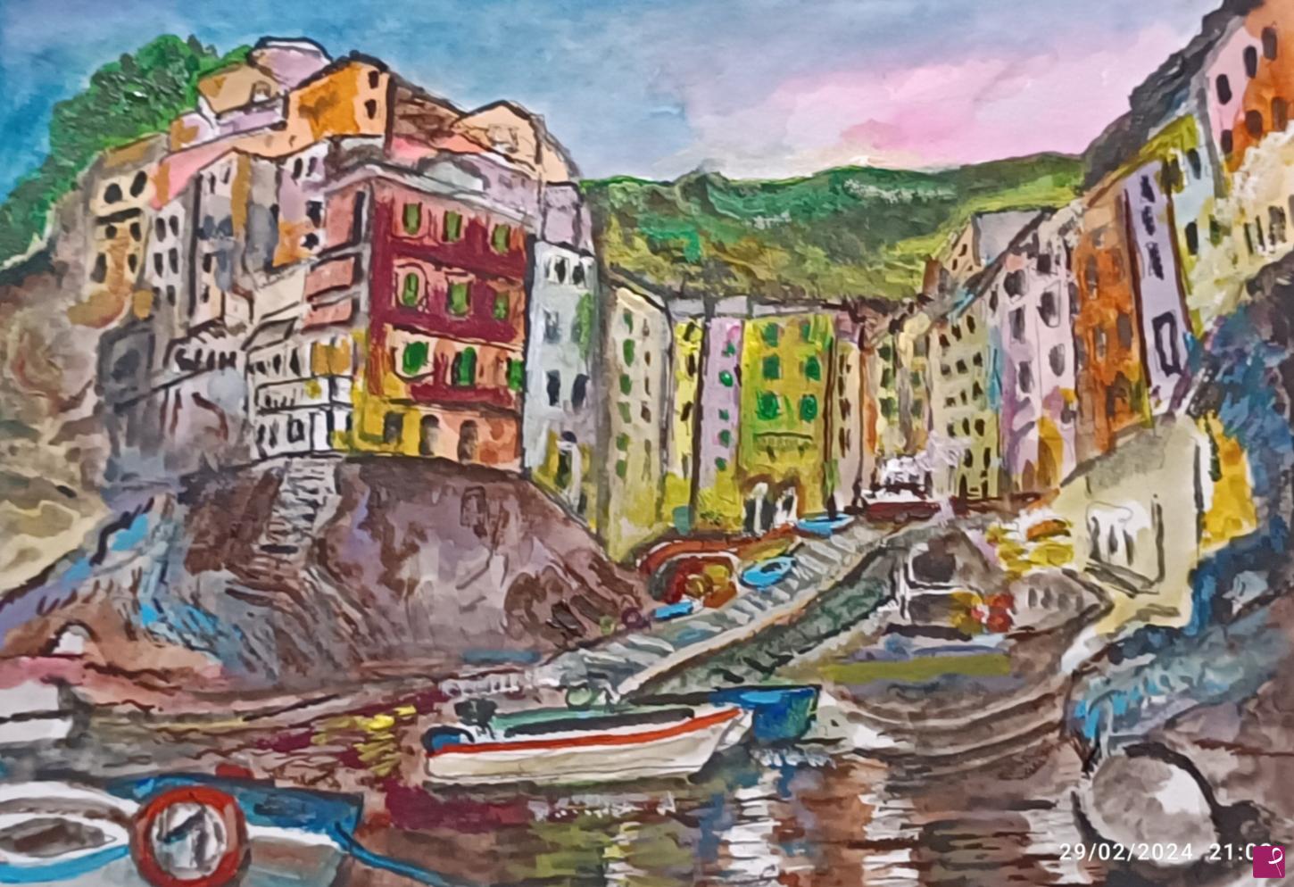 quadri in vendita online - RIOMAGGIORE (5 TERRE)
