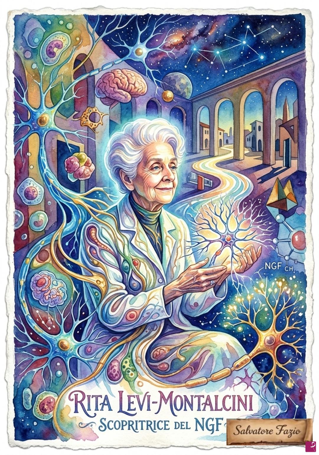 quadri in vendita online - RITA LEVI MONTALCINI