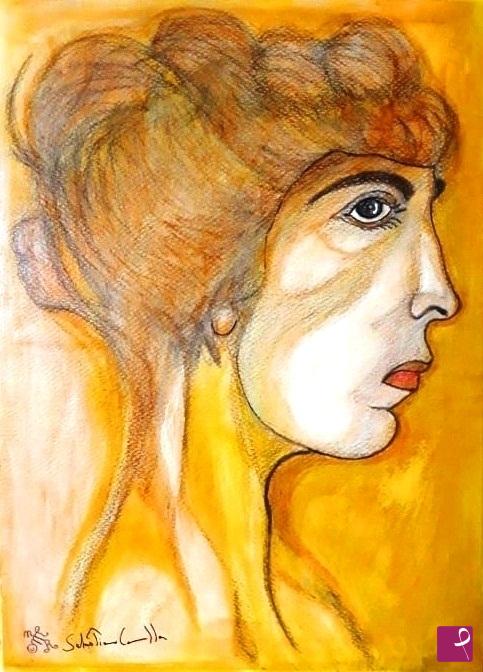 quadri in vendita online - Ritratto di Luisa Casati