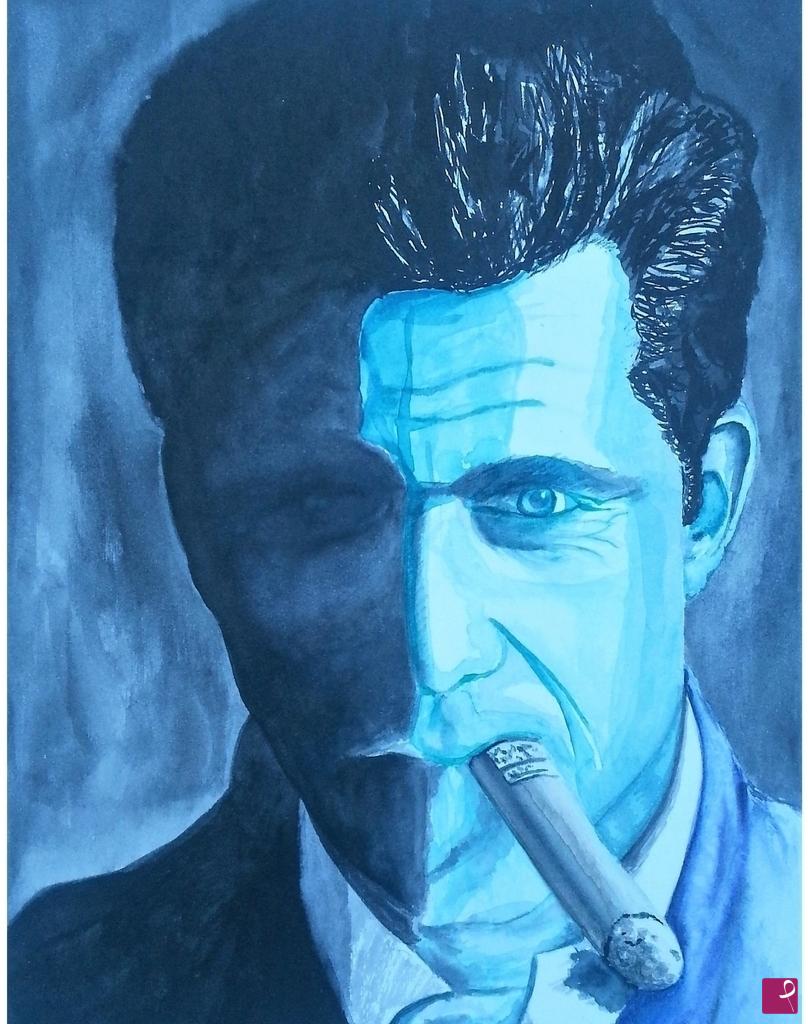 quadri in vendita online - Ritratto di Mel Gibson