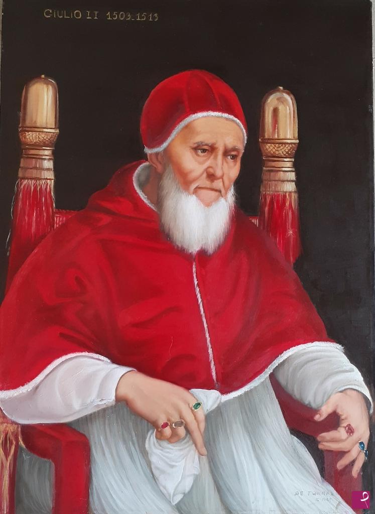 quadri in vendita online - Ritratto di Papa Giulio II