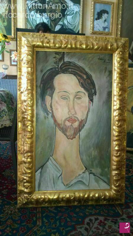 quadri in vendita online - Ritratto di Zborowski modigliani