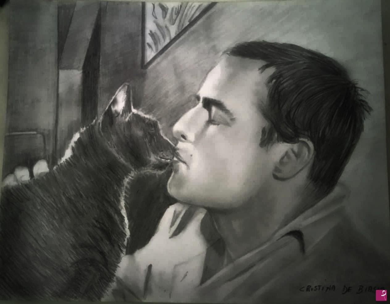quadri in vendita online - ritratto  Marlon Brando
